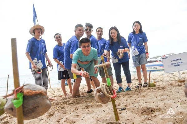 Beach Olympics at Sai Kaew Beach